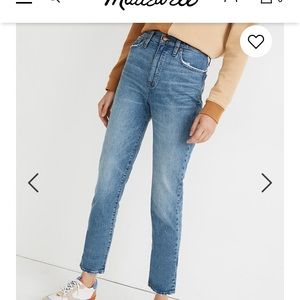 Like new Madewell Classic Straight Jean